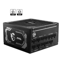 MSI MAG A1000GL PCIE5 1000W 80+ Gold Fully Modular Power Supply